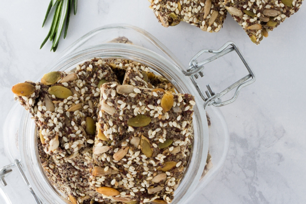 ROSEMARY SEED CRACKERS