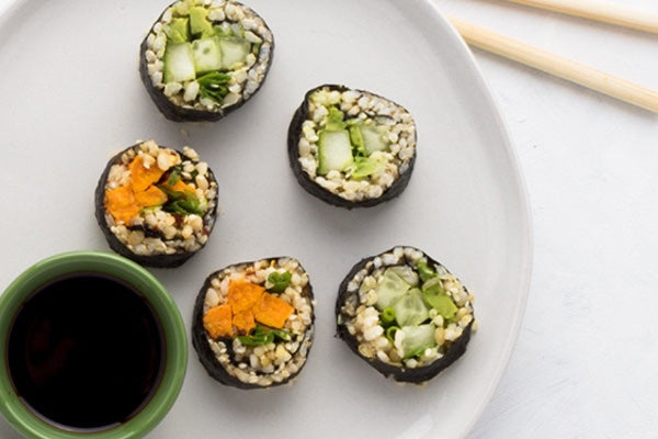 VEGAN SUSHI TWO WAYS